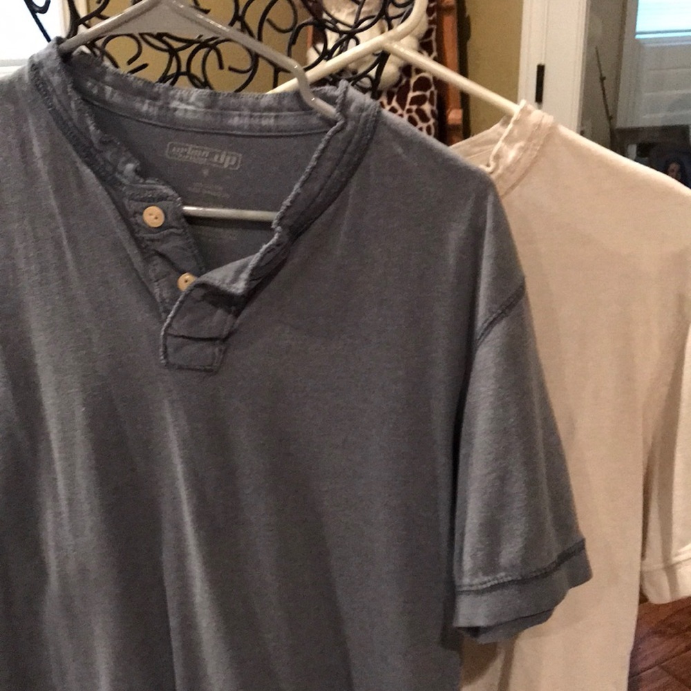 Lot of two men’s casual shirts